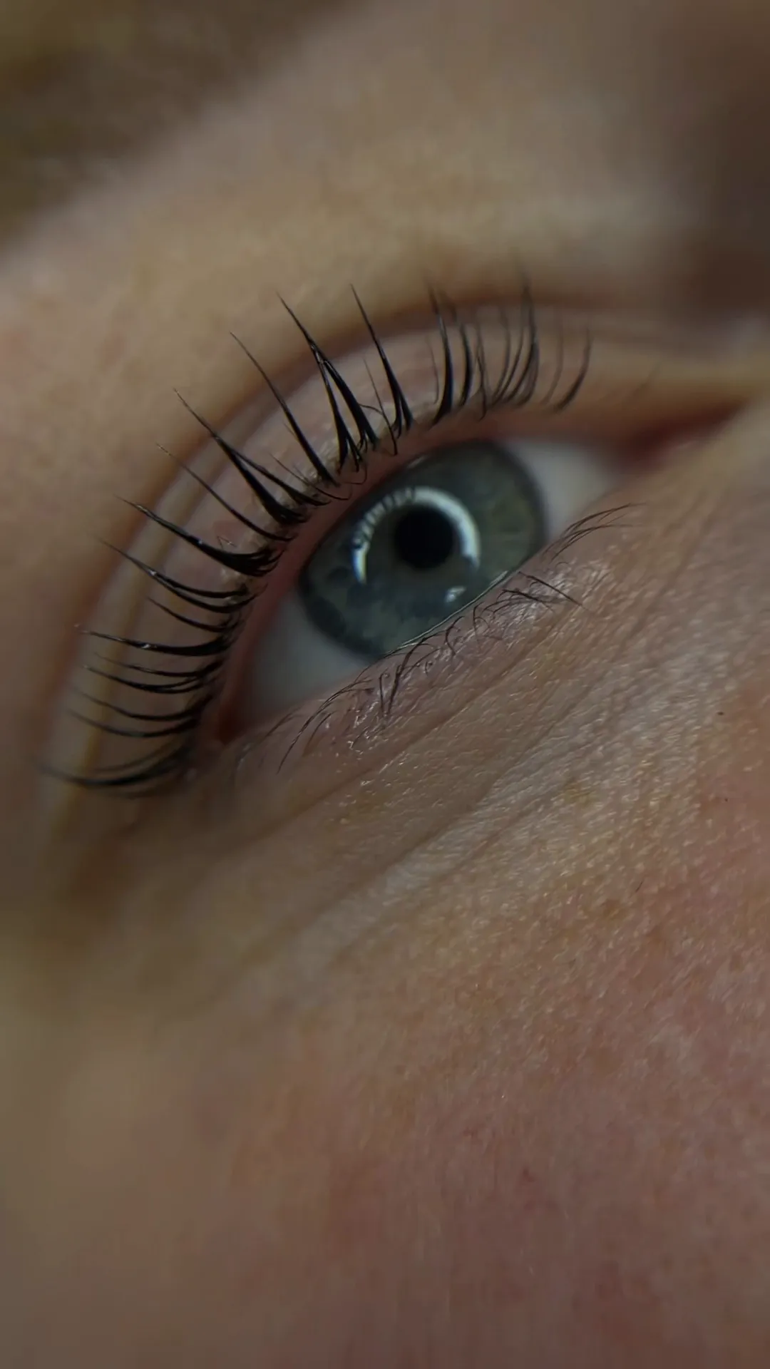 Нарощення вій — крупний план