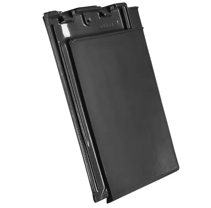 Керамічна черепиця SIMPLA — темно-сірий колір